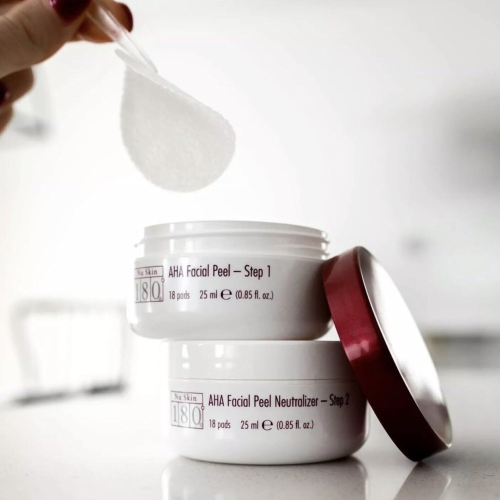 Nu Skin 180° AHA Facial Peel and Neutralizer